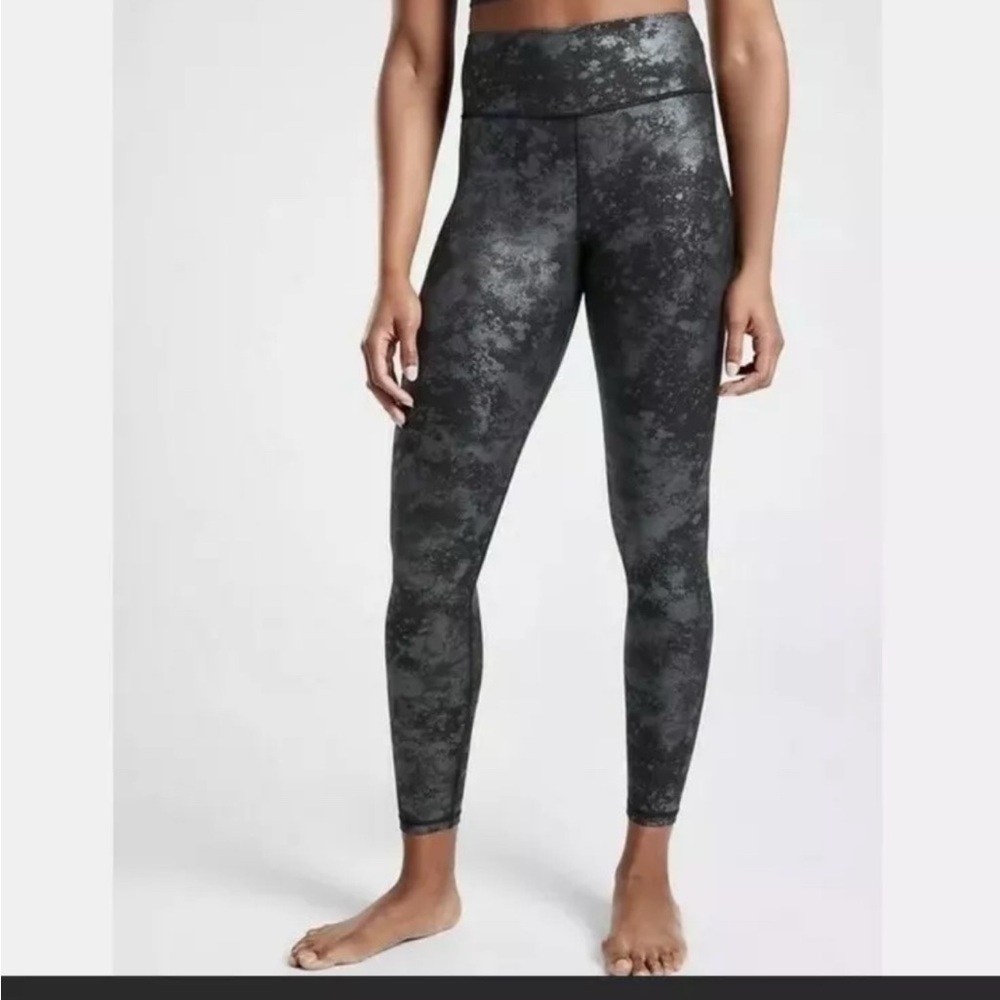 Athleta Black Performance Leggings High Waist